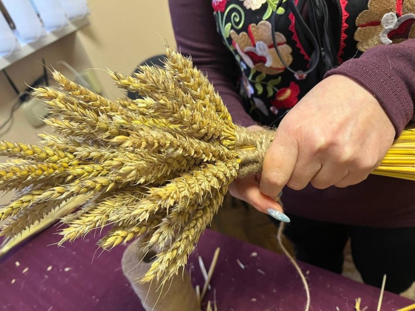 Майстер-клас "Різдвяний дідух"