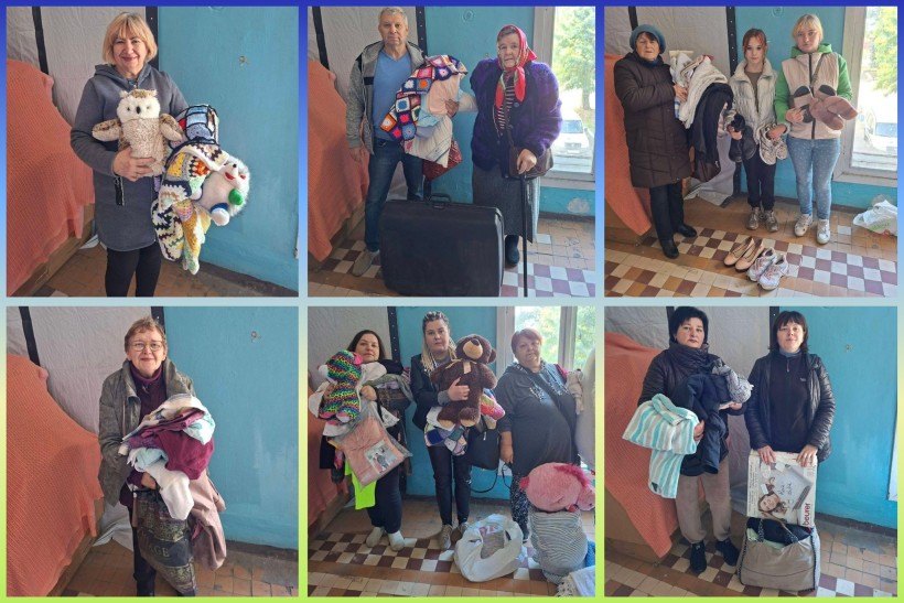 Допомога з турботою від «Мирного серця Донеччини»