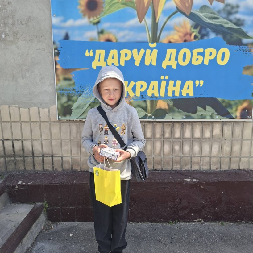 У Центрі підтримки ВПО «Мирне серце Донеччини», що функціонує у місті П’ятихатки Дніпропетровської області, відбулася особлива подія, наповнена теплом і щирими емоціями