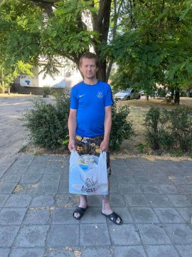 Надання гуманітарної допомоги мешканцям громади