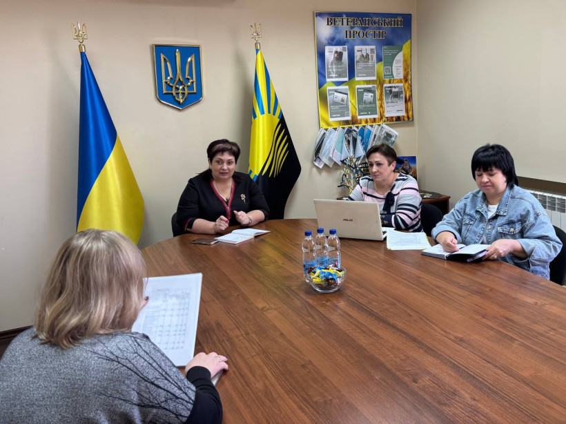 Начальниця Мирненської СВА Надія СЕРДЮКОВА провела особистий прийом громадян з питань соціального захисту та надання матеріальної допомоги