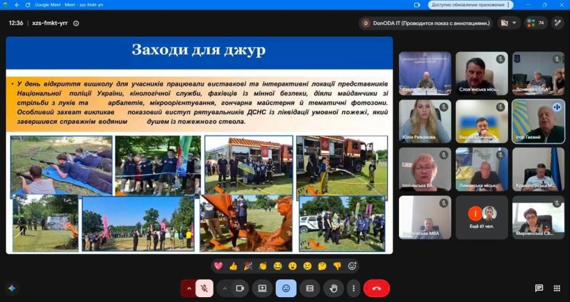 Відбулася обласна онлайн-нарада