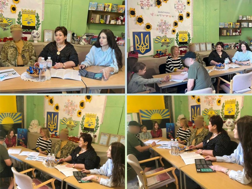 У межах Національного тижня безбар’єрності на базі Центру підтримки ВПО «Мирне серце Донеччини» у місті П’ятихатки відбулася зустріч із захисниками України