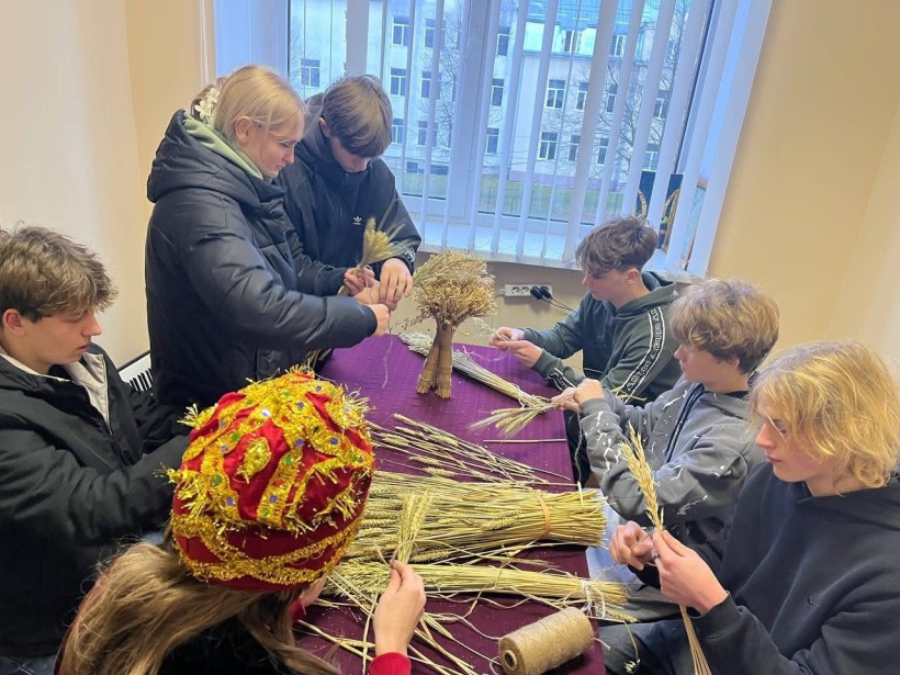 Майстер-клас "Різдвяний дідух"