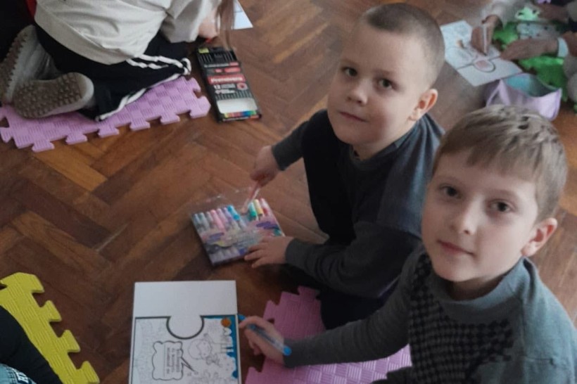 Захоплюючий квест для дітей з числа ВПО, які наразі мешкають у м.Київ