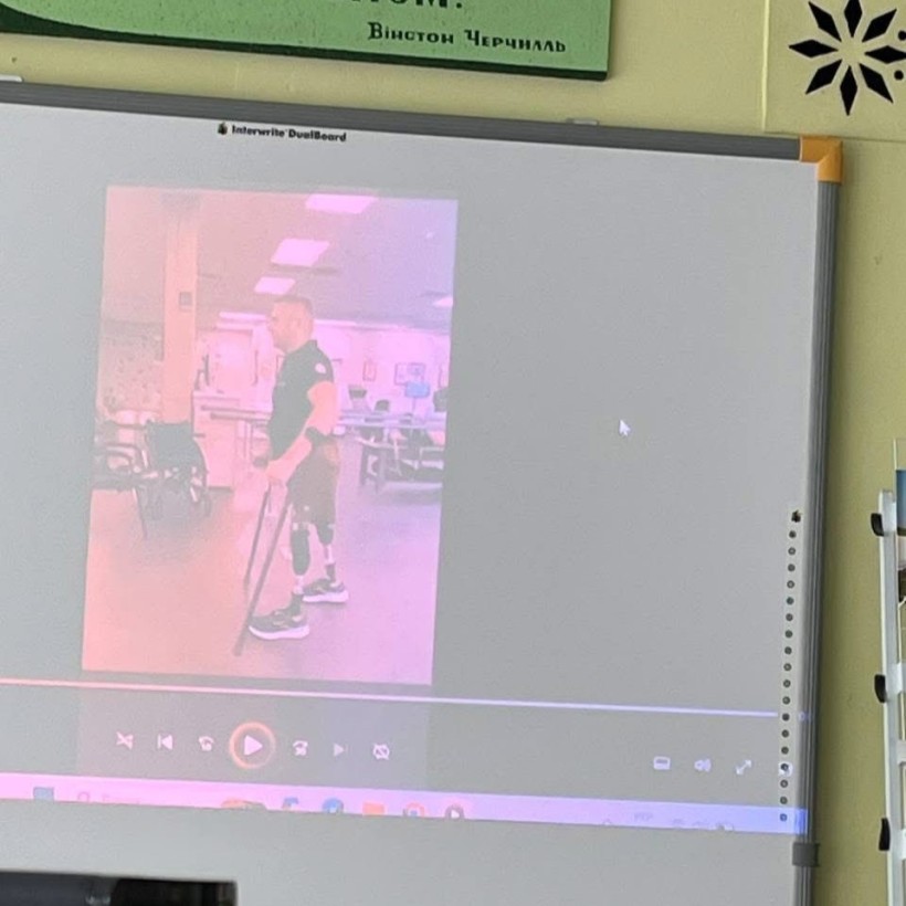 Творча зустріч з письменником та героєм книжки