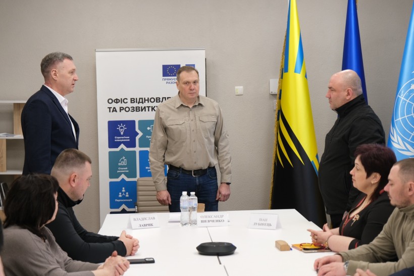 Начальниця Мирненської СВА взяла участь у представленні начальника Волноваської міської військової адміністрації