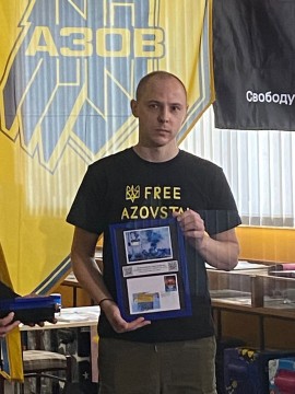 В Музеї пошти у Києві відбулося експонування філателістичного експонату «Маріуполь – це Україна!»