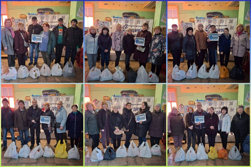 На базі Центру підтримки ВПО «Мирне серце Донеччини» видано чергову гуманітарну допомогу 31.03.2026