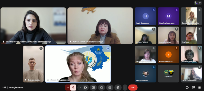 22 квітня проведено чергове засідання Координаційного центру підтримки цивільного населення при Волноваській районній державній адміністрації, районній військовій адміністрації