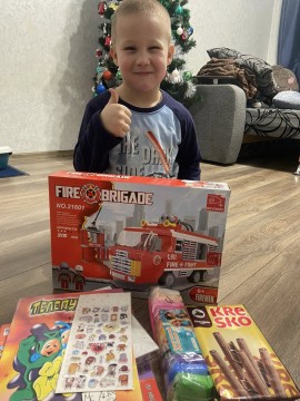 Новорічне диво для дітей Мирненської громади