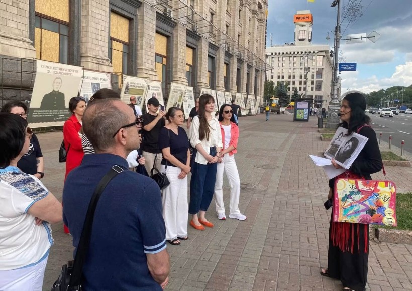 Представники Мирненської громади долучилися до авторської пішохідної екскурсії «Надазовські греки в Києві»
