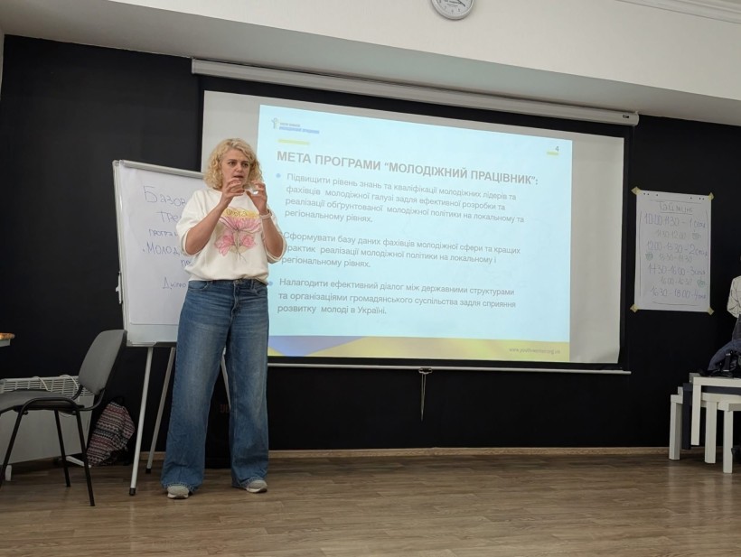 Триденний базовий тренінг «Молодіжний працівник»