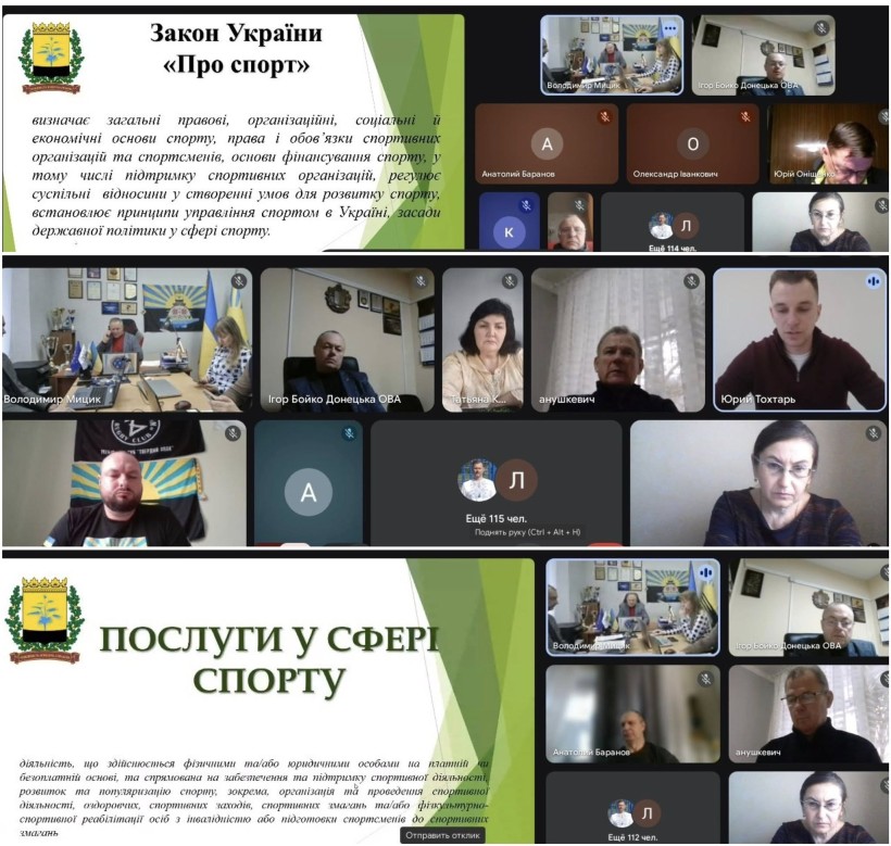 Мирненська громада долучилася до обговорення законодавчих змін у сфері спорту