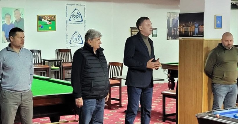 Представники Мирненської громади взяли участь у Відкритому турнірі з більярдного спорту Пул «8»