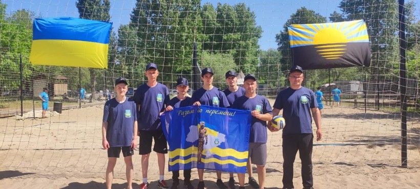 Команда Волноваського району долучилася до Відкритого турніру Маріупольського району з паркового волейболу