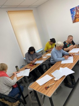 Працівники Мирненської селищної військової адміністрації долучилися до написання Радіодиктанту національної єдності