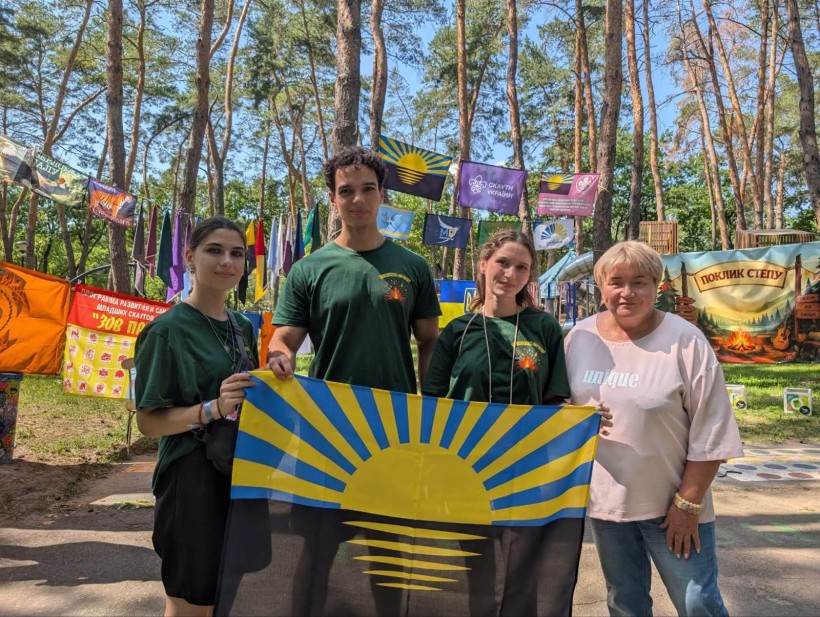 Молодь Мирненської громади долучилася до обласного молодіжного патріотичного заходу «Поклик степу»