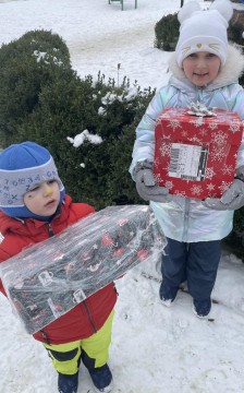 Новорічне диво для дітей Мирненської громади