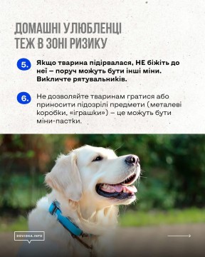 Важливо знати правила мінної безпеки, щоб захистити себе і своїх близьких