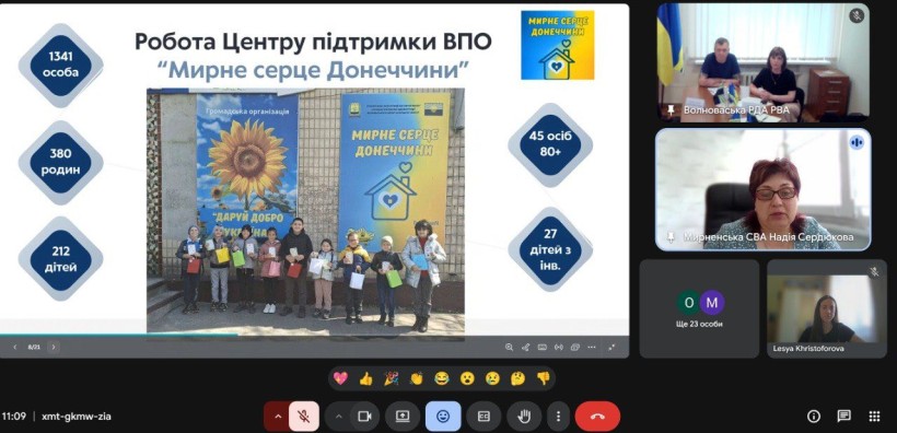 Відбулося чергове засідання Координаційного центру підтримки цивільного населення при Волноваській районній державній адміністрації, районній військовій адміністрації