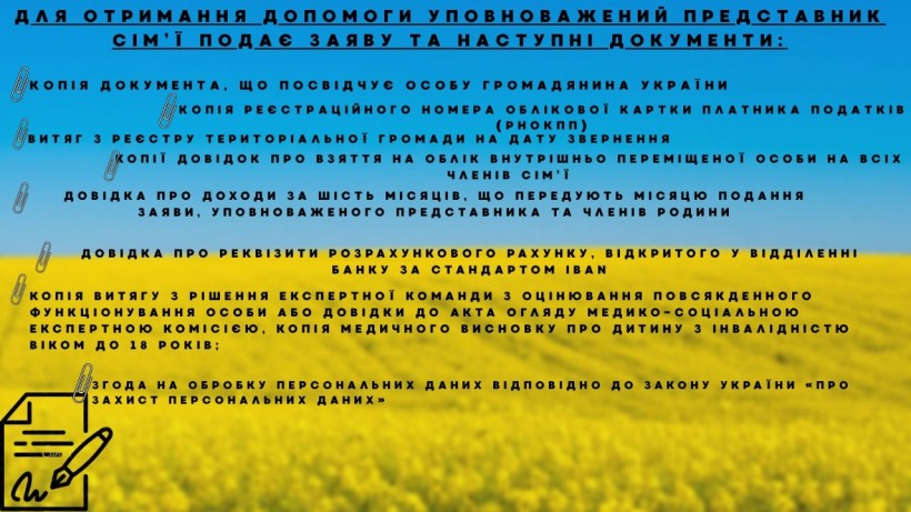 Матеріальна допомога окремим категоріям громадян, які перебувають у складних  життєвих обставинах (особи з інвалідністю, особи похилого віку, ВПО та інші категорії).